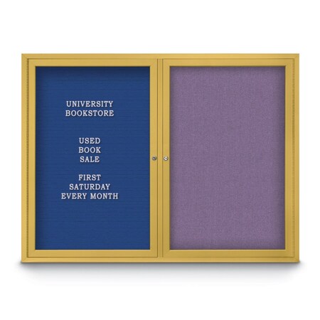 United Visual Products Corkboard, Rubber/Black, 24" x 36" UV430H-BLACK-RUBBER